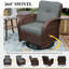  Chaises pivotantes en osier 3 pièces avec coussins gris foncé-826213584