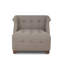 Scroll Arm Occasional Chair, Mocha-1406729905