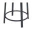 Ensemble de 2 tabourets pivotants avec structure en métal (seulement chaises de salle à manger)-692839939