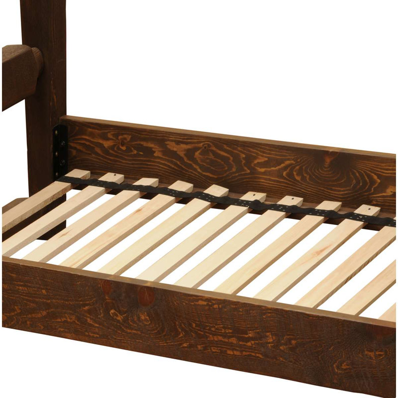 Lit superposé simplifié Fireside Lodge WoodShop - double / simple