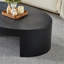 Table basse moderne ovale de luxe pour salon