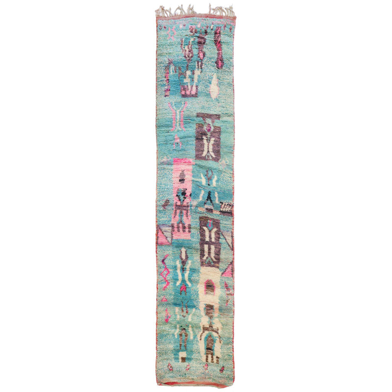 Moroccan Rugs One-of-a-Kind Runner 2'3" X 10'8" Area Rug