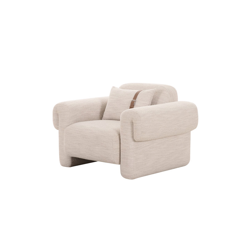 Chaise d'appoint rembourrée Montara