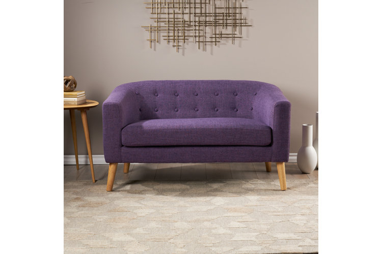 Niemeyer 51.5" Tuxedo Arm Loveseat