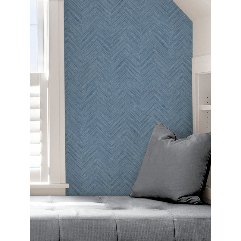 Rouleau de papier peint texturé Caladesi, Bleu