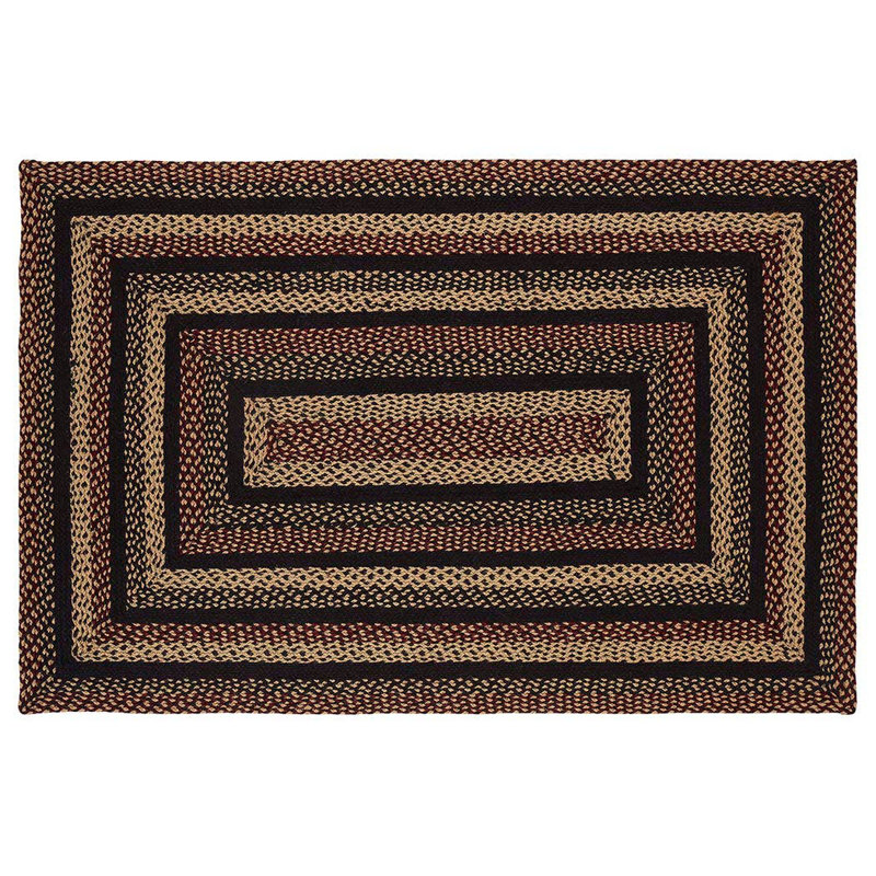 Blackberry Geometric Indoor Rug,  Rectangle 5' x 8'