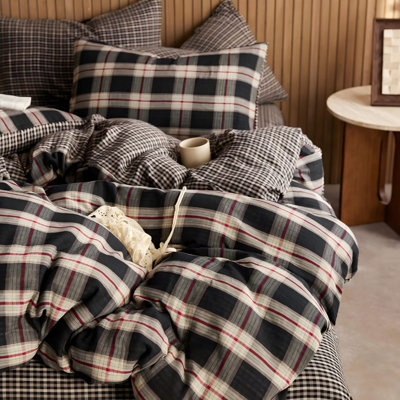 Housse de couette Vintage Buffalo Plaid