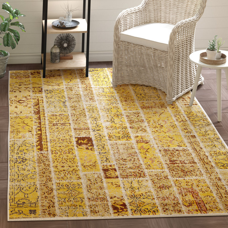 Claudie Performance Geometric Rug