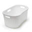 Plastic Laundry Basket with Handles