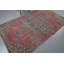 Tapis turc rétro vintage rose pour le salon, décor de tapis oriental bohème chic antique