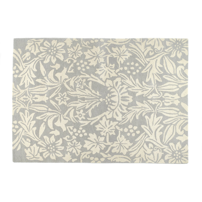 Burtondale Floral Wool Area Rug, Rectangle 200 x 290cm