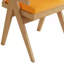 Chaise en bois massif à vent crème