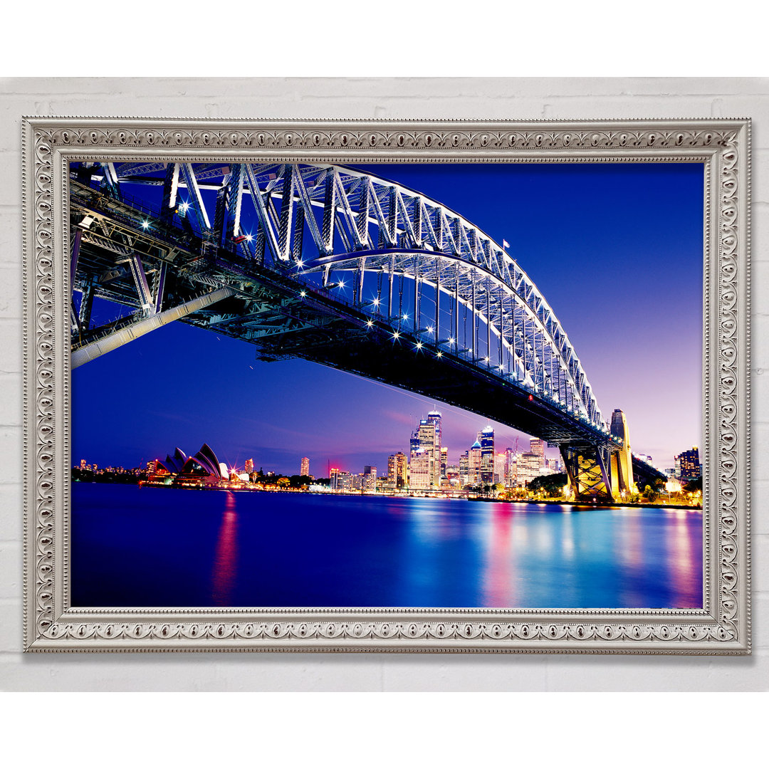 Sydney Harbour Bridge Blaue Nacht - Druck