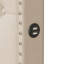 Grand lit tapissier en lin avec couchette simple et port, lit plateforme beige, gigogne, couleur