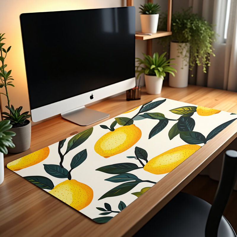 Polyester Desk Pad, 31.5x15.5