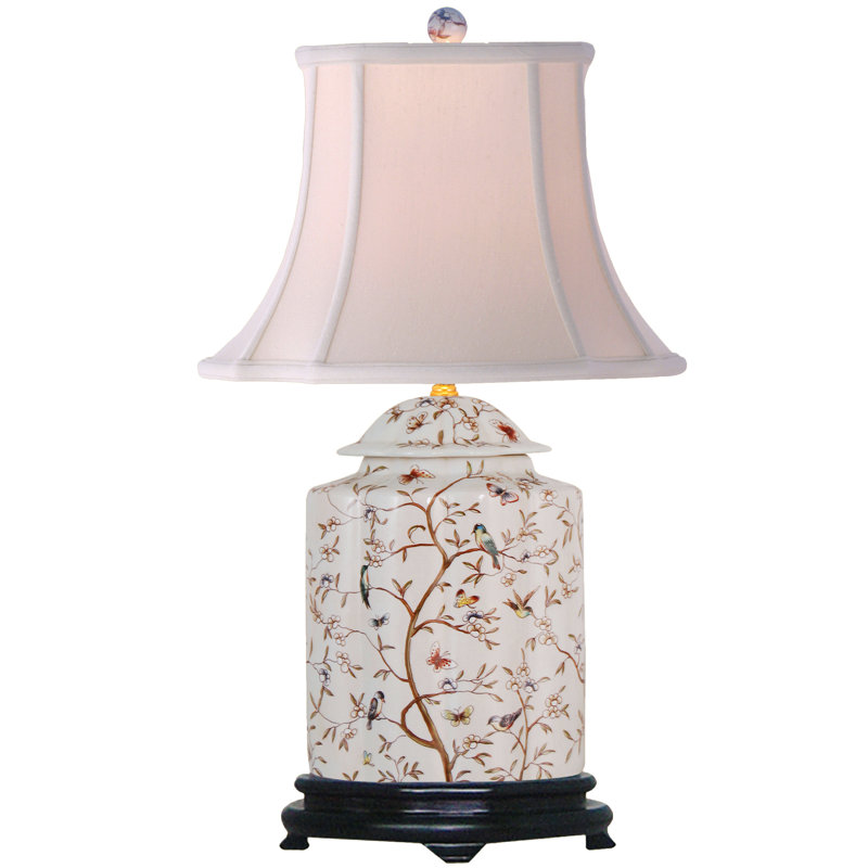 Porcelain Scallops 22" Table Lamp