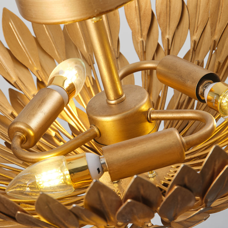 Plafonnier semi-encastré 3 lumières