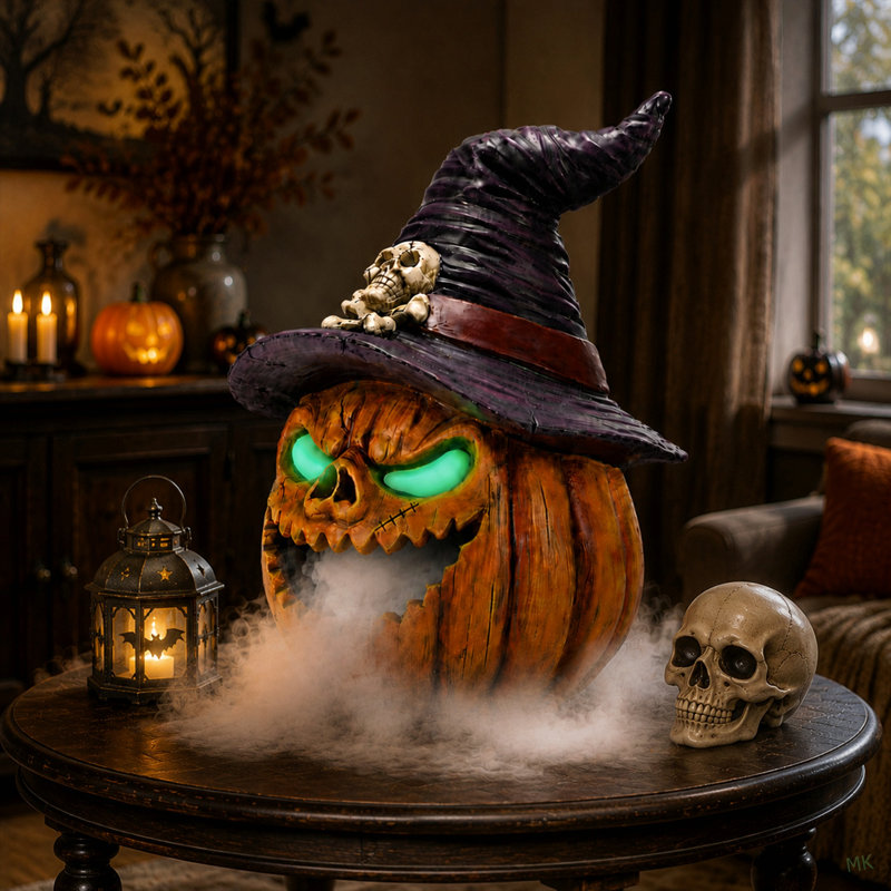 Figurine d'Halloween citrouille d'Halloween citrouille-brumisateur citrouille d'Halloween