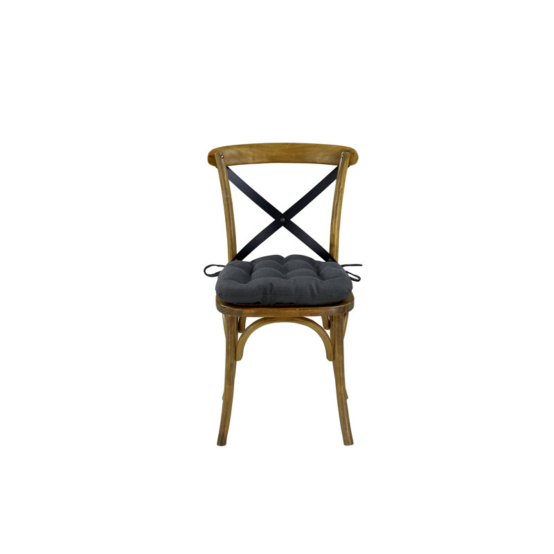 Coussin en X, Gris
