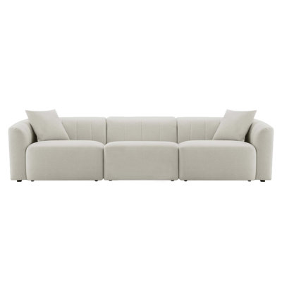 Augustine 122" Linen Modular Sofa