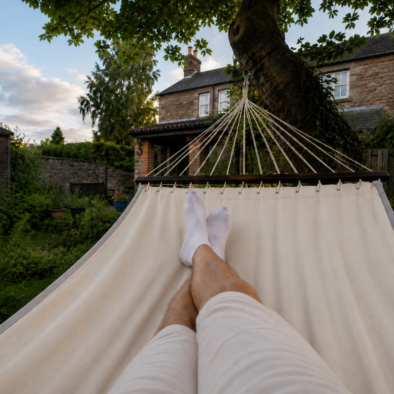 American Dream Double Hammock, Beige