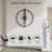 Modern Walnut Dial Wall Clock