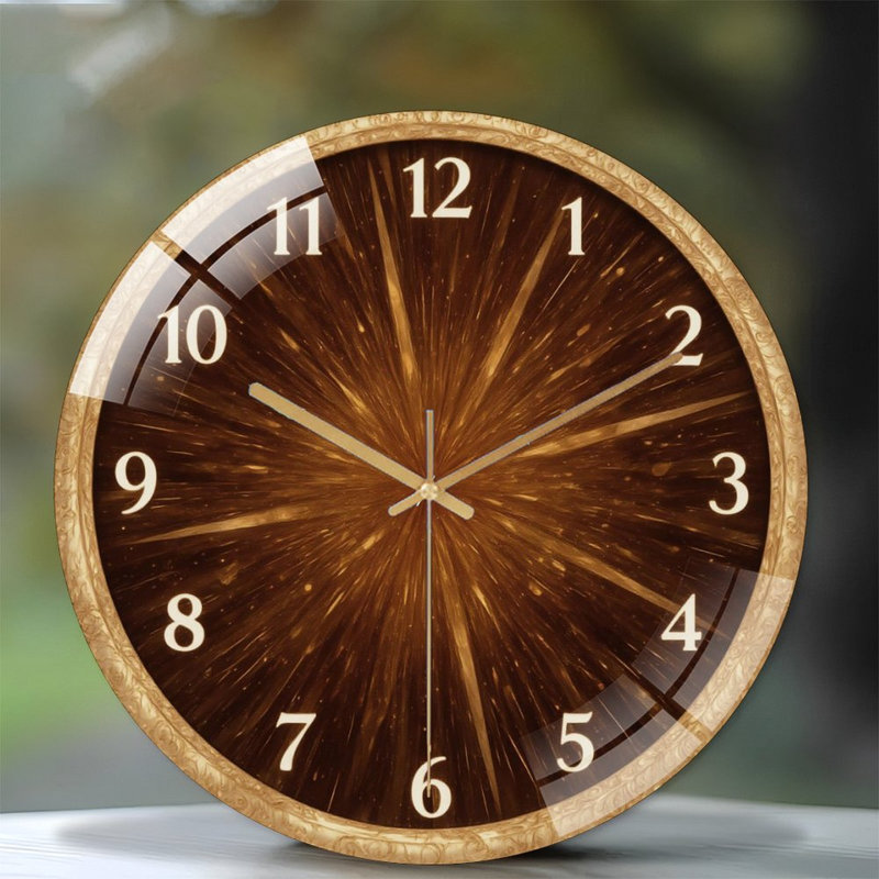 Horloge murale 12 po Golden