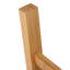 Borg Solid Wood Accent Stool