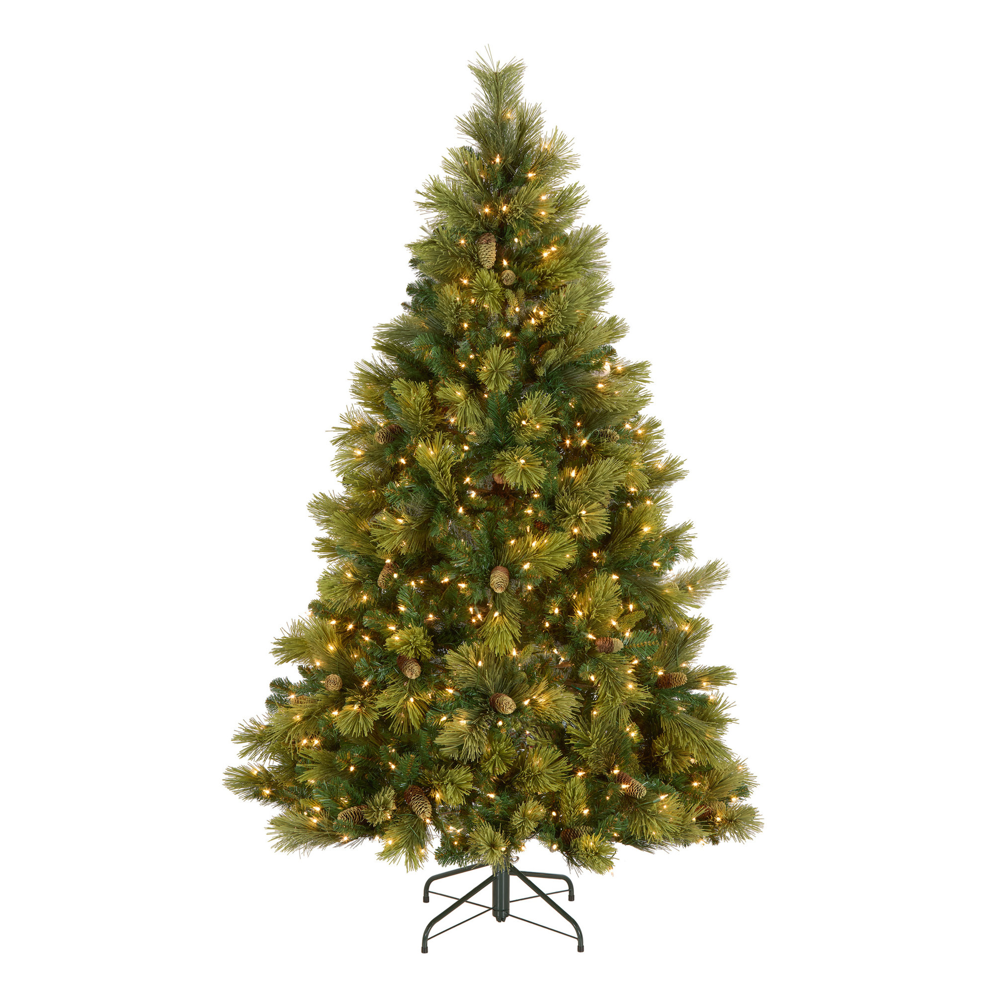 Carolina Pine Tree with Clear Lights, 6.5'
