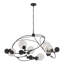 Sprig 6 - Light Unique Geometric Chandelier-55646124-55646125