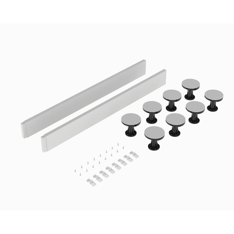 Leg Set Suitable For 1000 Square & Rectangular Trays, White