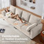 Canapé modulaire en Corduroy-666714405