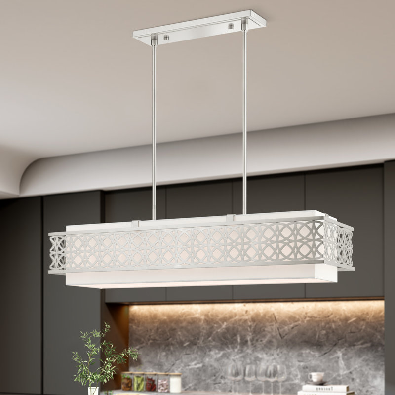 Eraman 6 - Light Pendant, Brushed Nickel