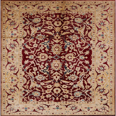 Tapis oriental rouge / beige Mohonk
