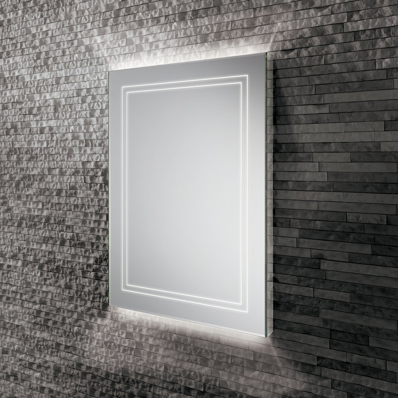 Outline Flat Wall Mirror, 60 cm H x 80 cm W