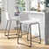 Beyonce Upholstered Counter Stool with Metal Frame