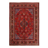 One-of-a-Kind Rectangle 8'8" X 12'1" Hand Knotted Area Rug