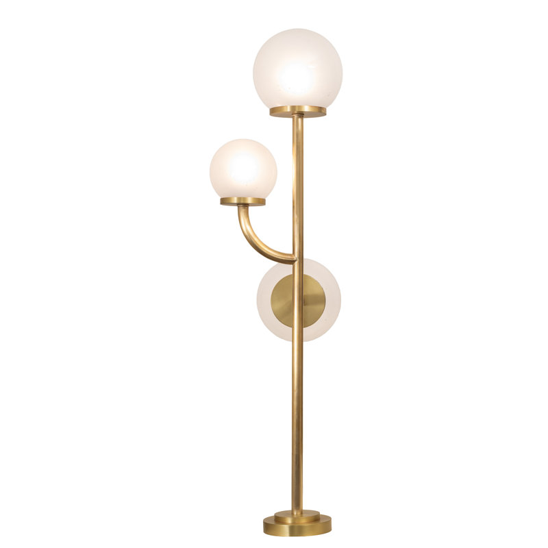 44" High Bola 3 Light Bar Top Lamp