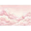 Papier peint nuages roses avec aquarelle et ciel pastel-47781917-47781915