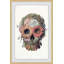 «Alfonsi», impression encadrée «Floral Skull»-746469367