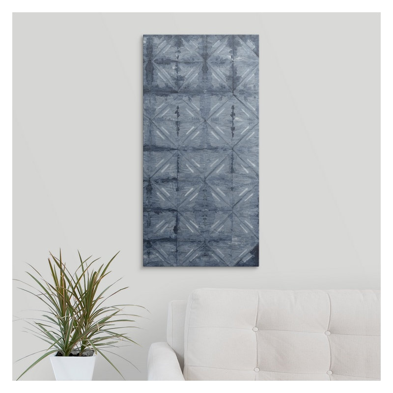 Athey «Shibori IV», impression, Toile, H 30 po x l 15 po x 1,5 po