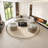 Semi-circular curved shaped movable corner sofa