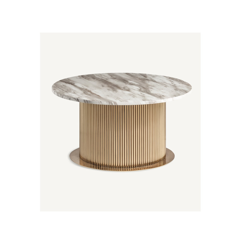 Breisach Marble Top Single Coffee Table