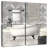 Lilie Grey Bath I