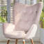 Norred Upholstered Wingback Chair