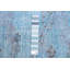 Tapis bleu ciel à transition de couleur 6 pi 6 po x 8 pi 4 po