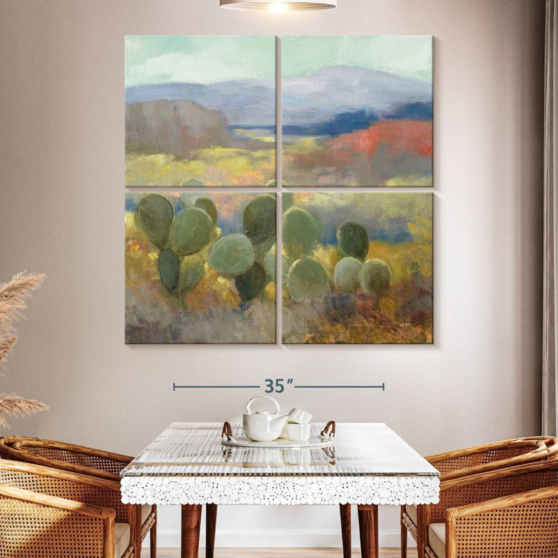 Harnek High Desert II, 50" H x 50" W