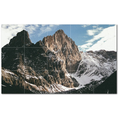 Panneau décoratif en céramique satinée 12 po x 12 po