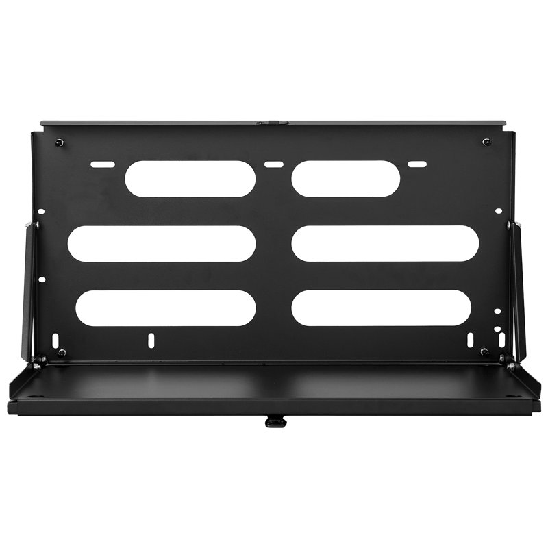 Table de hayon, pour Jeep Wrangler JK 2007-2024, capacité de 88 lb, panneau rabattable Molle en acier au carbone, porte-bagages arrière, porte-bagages, porte-bagages, accessoires de camping