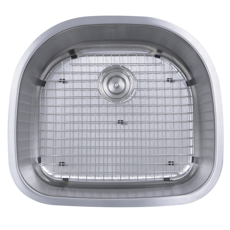 23.75'' L Single Bowl Stainless Steel Kitchen Sink